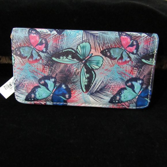 NEW Ladies Wallets Flowers - Picture 4 of 9